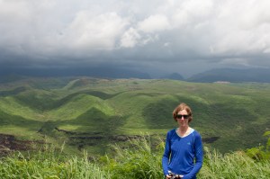 Yvonne in Waimea Canyon
