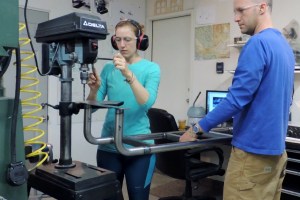 Yvonne and Michael Working Together