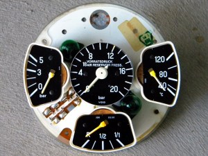 Removed Instrument Cluster (Front)