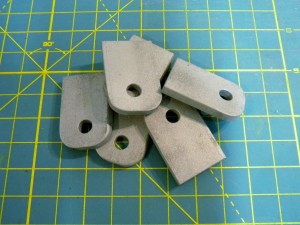 Battery Hold Down Tabs