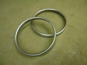Painted Mounting Rings for Fog Lights