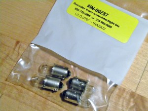 Received Dash Light Bulbs