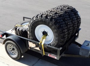 Picked Up Finished Mounted Wheel Assemblies