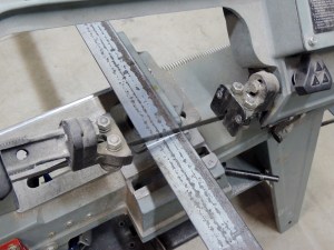 Cut Steel Angle for Subframe