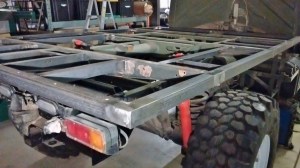 Mounts Welded to Subframe