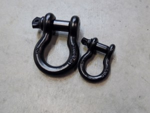 Spare Tire Lift Shackles