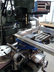 Milling Hinge Slots in Aluminum Passthrough Frame
