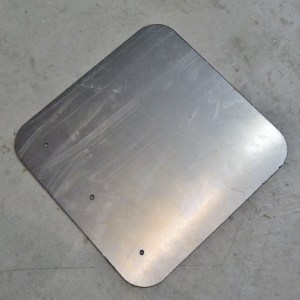 Cab Back Window Plates