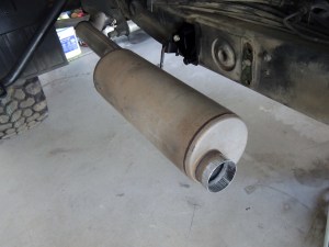 Finish Welded Exhaust and Muffler