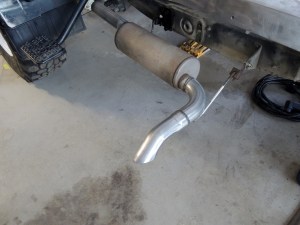 Finish Welded Exhaust and Muffler