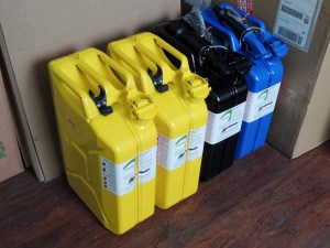 Jerry Cans for Wabi-Sabi Overland