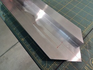 Marking Mounting Hole Locations on Aluminum for Cab Passthrough Trim