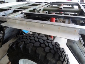 Match Drilled Rock Shields for Top of Rear Fenders