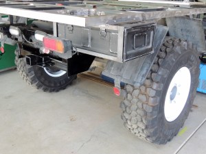 Mounted Rear Fenders to Subframe