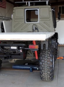 Placed Floor Panel on Subframe