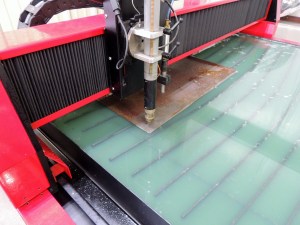 Plasma Cutting Cab Back Window Plates