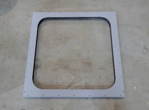 Primed Cab Inner Passthrough Frame