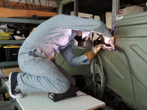 Welding Passthrough Frame