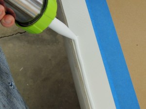 Applying Korapur 140 to Forward Floor Edge