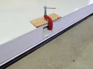 Bonded and Clamped Hardpoint Showing Foam Insert