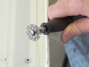 Clearance Trimmed Aft End of Lower Extrusions