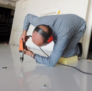 Drilling Hardpoing Mount Holes