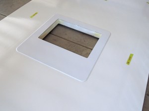 Finished Roof Hatch Cutout