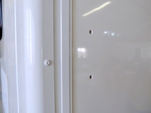 Drilled and Tapped Mounting Holes in Rear Panel Hardpoints for Mounting Frame