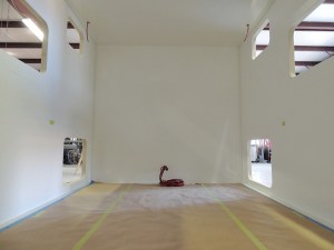 Habitat Internal View After Panel Bonds Complete