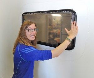 Installed Over Counter Windows