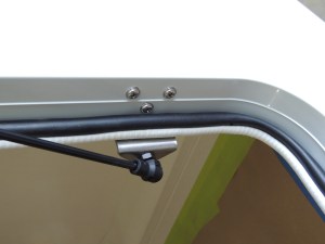 Installed Weather Stripping on Access Hatches