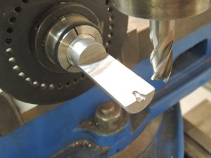 Milled Mounting Flat on Upper Sand Ladder Mount Bolt