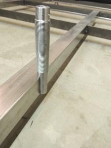 Milled Mounting Flat on Upper Sand Ladder Mount Bolt