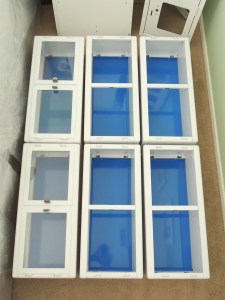 Assembled Raskog Interior Cabinets