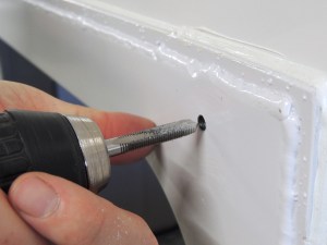 Drilled and Tapped Rain Guard Mounting Holes