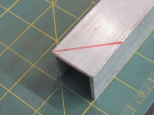Fabricated Rain Guard for Habitat Side Passthrough
