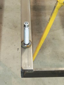 Fitting and Welding Lower Sand Ladder Stud