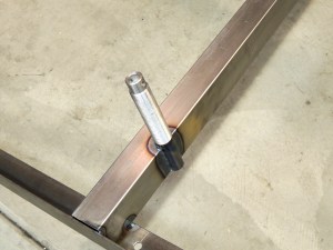 Fitting and Welding Upper Sand Ladder Stud