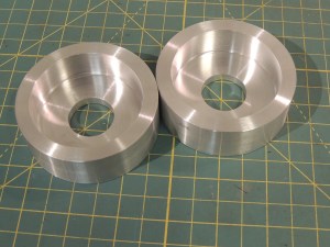 Machined Aluminum Sand Ladder Retaining Caps