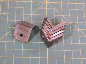 Machined Marker Light Wire Guide Mount Tabs
