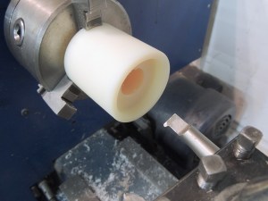 Machined Nylon Spacer Sleeves for Sand Ladder Mount