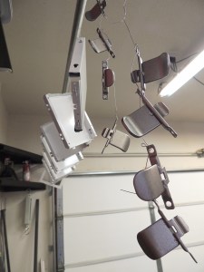 Painted Cabinet Sides and Door Pulls