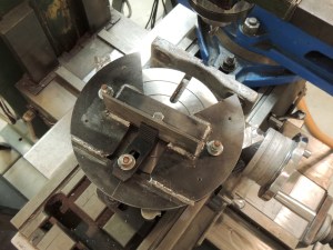 Tire Mount Plate Finish Milled