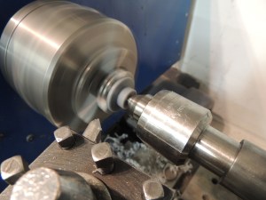 Turning Tire Mount Plate Centering Spacer