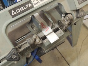 Fabricated aluminum large area washers for roof rack box mount