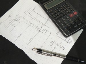 Measured and Laid Out Roof Rack Access Ladders