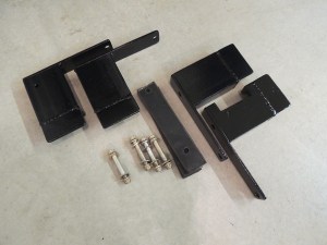 Painted Roof Rack Mounting Brackets