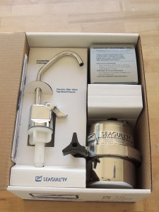 Received Seagull IV X-1F drinking water purifier