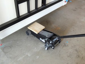 Repositioned Habitat Support Foam Blocks