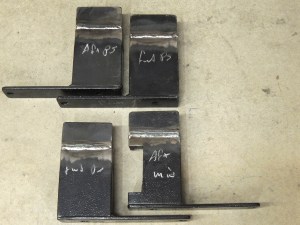 Welded Shortened Roof Rack Brackets